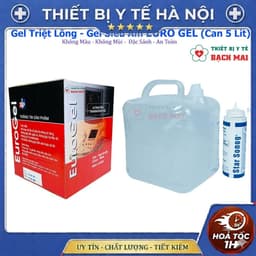 Gel Lạnh Dùng Cho Triệt Lông, Siêu Âm EURO GEL [5 Lít - Màu Trắng] 7