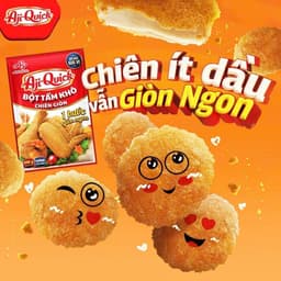 Chính Hảng Full VAT Combo 5 Gói Bột tẩm khô chiên giòn 42g - Combo 5 Gói 2