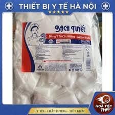 Bông Y Tế Bạch Tuyết Cắt Sẵn 2x2cm 3