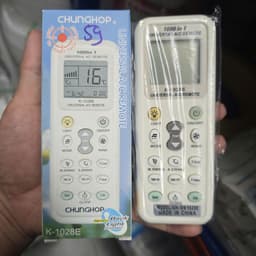 Remote đa năng máy lạnh CHUNGHOP – Điều khiển thay thế hầu hết các dòng máy lạnh GH-GI01 dùng AA3.7V 3