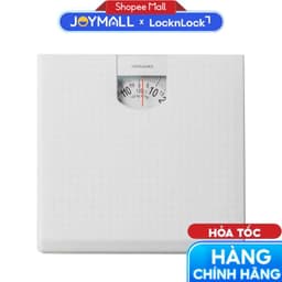 Cân Sức Khỏe LocknLock Dùng Trong Gia Đình ENC536WHT - 120Kg - Màu Trắng - Hàng Chính Hãng - JoyMall 1
