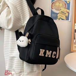 BaLo Kèm Móc Khóa Hình Gấu Cute Cho Bé, Màu Sắc Dễ Thương, Balo đi học, balo đi du lịch miễn phí vận chuyển 6