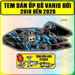 Tem dán ốp bô xe vario đời 2018 dến 2022 - 2023 đến 2026 nhiều mẫu hót 4