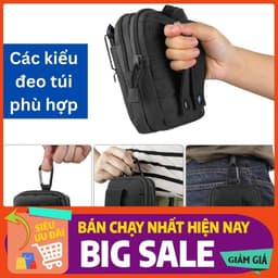 Túi đeo hông thắt lưng, túi đeo hông thể thao đựng điện thoại chống thấm, chắc chắn 6