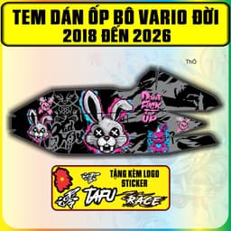 Tem dán ốp bô xe vario đời 2018 dến 2022 - 2023 đến 2026 nhiều mẫu hót 6