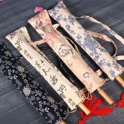 Túi đựng Ô Dù Ô Cổ Trang bằng vải khoảng 54 cm chống bụi phong cách vintage nhiều mẫu 6