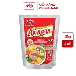  Chính Hảng Full VAT Combo 2 Gói Hạt Nêm Aji-ngon Heo Gói 2kg - Combo 2 Gói 4