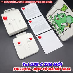 [ZIN-Chip DAC] Tai Nghe Dây Jack USB-C Bass Ấm Siêu Hay Dùng Thay Thế cho iP15/ 16/ iP 17 ProMax MTB Pad chân Type-C 4