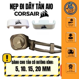 Nẹp Đi Đây Tản Nhiệt Corsair - Đi Dây Gọn Gàng - Mê 3D 1