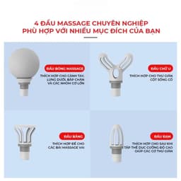 Máy Massage Nexpro Cầm Tay Không Dây Chính Hãng Pin Cao - Bảo Hành 12 Tháng 3