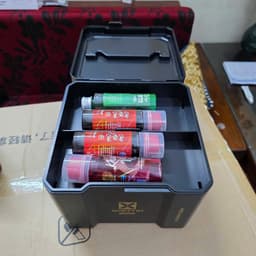 XSAMTIN HỘP NHỰA PHỤ KIỆN CÂU CÁ MÀU ĐEN VÀ TRẮNG HÀNG CHÍNH HÃNG 6
