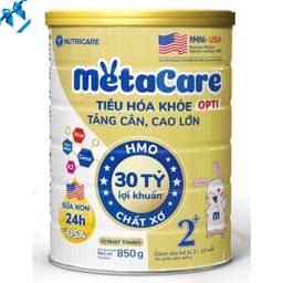 MẪU MỚI, DATE MỚI, Sữa bột Nutricare Metacare opti tiêu hóa/đề kháng số 0/1/2 800g phát triển toàn diện. 6
