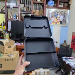 XSAMTIN HỘP NHỰA PHỤ KIỆN CÂU CÁ MÀU ĐEN VÀ TRẮNG HÀNG CHÍNH HÃNG 5