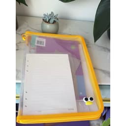Túi đựng hồ sơ, tài liệu, túi học thêm kèm sticker dễ thương 8