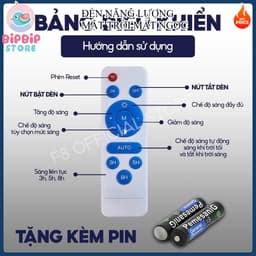 [Vỏ Nhôm Đúc-Led cao cấp 5054] Đèn Năng Lượng Mặt Trời Mắt ngọċ Kim cươnġ ,Sáng cực bền, Ip69 kháng nước Thế Hệ Mới. 3