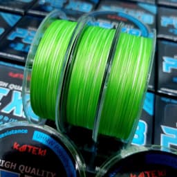 Dây dù HORAI X8 dài 100m, dây câu lure sợi dây mượt chịu mài mòn tốt 3