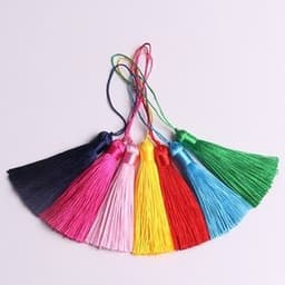 Dây Tua Rua Béo - Tua Béo Trang Trí Handmade Đa Dạng Màu Sắc Phong Cách Cổ Phong Làm Phụ Kiện Quà Tặng 8