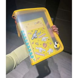 Túi đựng hồ sơ, tài liệu, túi học thêm kèm sticker dễ thương 5