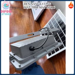 [Vỏ Nhôm Đúc-Led cao cấp 5054] Đèn Năng Lượng Mặt Trời Mắt ngọċ Kim cươnġ ,Sáng cực bền, Ip69 kháng nước Thế Hệ Mới. 2