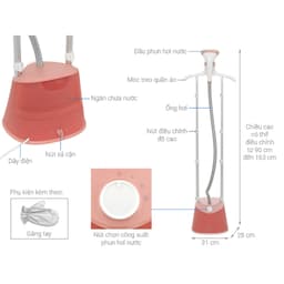 Bàn Ủi Hơi Nước Đứng PHILIPS STE1020/40 - Công Suất 1800W - 3 Mức Điều Chỉnh - Bảo Hành 24 Tháng 8