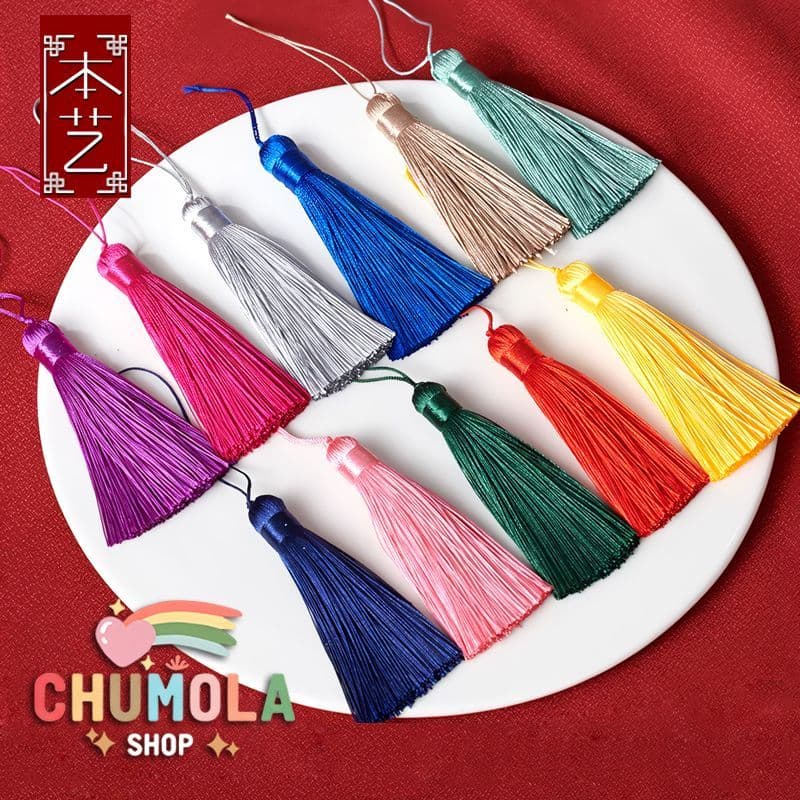 Dây Tua Rua Béo - Tua Béo Trang Trí Handmade Đa Dạng Màu Sắc Phong Cách Cổ Phong Làm Phụ Kiện Quà Tặng