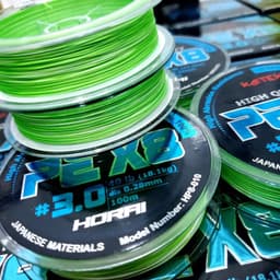 Dây dù HORAI X8 dài 100m, dây câu lure sợi dây mượt chịu mài mòn tốt 6