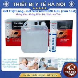 Gel Lạnh Dùng Cho Triệt Lông, Siêu Âm EURO GEL [5 Lít - Màu Trắng] 3