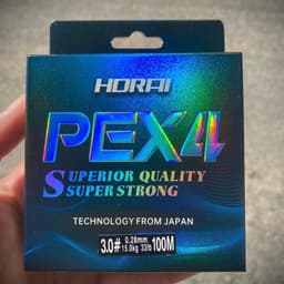Dây dù câu lure HORAI PE X4 chính hãng phù hợp câu lure, lăng xê… 5