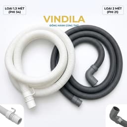 Ống Thoát Nước Máy Giặt Ruột Gà 1m3, 2m – Nhựa PVC Dẻo Dai, Co Giãn Linh Hoạt 1