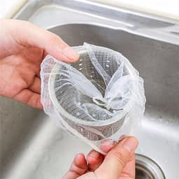 300 Túi Lọc Rác Bồn Rửa Chén Bát Lưới Lọc Rác Siêu Dai Đầu Có Chun Co Giãn Chống Tắc Nghẽn Ống  [ Set 100 chiếc ]  5