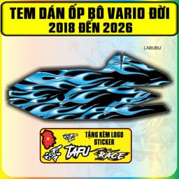 Tem dán ốp bô xe vario đời 2018 dến 2022 - 2023 đến 2026 nhiều mẫu hót 5