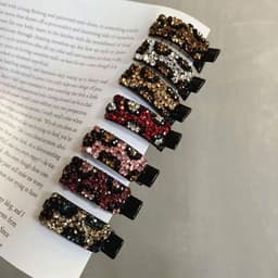 Kẹp tóc mỏ vị - Kẹp tóc kim cương phong cách Hàn Quốc Chất liệu Acrylic  Kẹp mái kẹp cho bé GDN1511 7