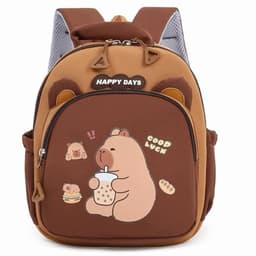 Ba lô Capybara cho bé mầm non 999 4