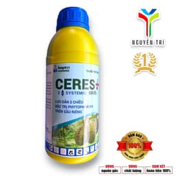 CERES 600SL Hoptri Summit – Giải pháp hỗ trợ xử lý nấm Phytophthora, cải thiện xì mủ – suy rễ sầu riêng, lưu dẫn 2 chiều 1