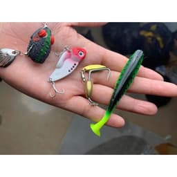Bộ Mồi Câu Nước 3 Tầng - Nhái Hơi & Mồi Mềm, 5 Khóa Link Cá Sắt Shop Lure  Chất Lượng   DOCAU247 2