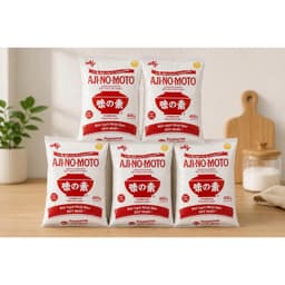 Chính Hảng Full VAT Combo 5 Gói Bột Ngọt Ajinomoto Hạt Lớn Gói 400g - Combo 5 1