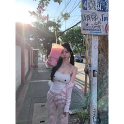 Miffy Thỏ In Hình Nơ Mùa Hè Dễ Thương Cô Gái Ngọt Ngào Slim-fit Slimmer Look Top 2