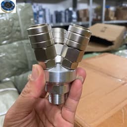 CHẠC CHIA KHÍ NÉN 2 NGẢ / 3 NGẢ REN 21MM REN NGOÀI – HÀNG NHẬT XỊN CHÍNH HÃNG 1
