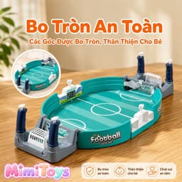 Đồ Chơi Bàn Đá Bóng Mini MimiToys - Trò Chơi Vận Động Rèn Luyện Phản Xạ Cho Bé 2