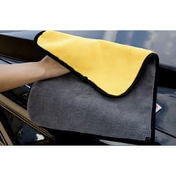 [Mua 10 tặng 2] Combo 10 khăn lau đa năng vàng xám 30x30 dùng lau xe, lau bếp, cửa kính, lau dọn nhà cửa 4