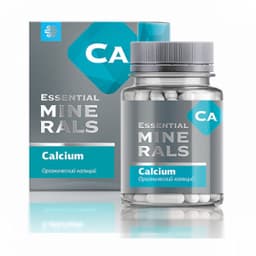 Canxi siberian Essential Minerals Calcium, hỗ trợ  phát triển của xương và răng hộp 60 viên 2
