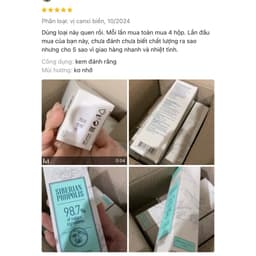 Kem đánh răng than hoạt tính việt quất từ thảo mộc Siberian Wellness Làm trắng răng, sạch mảng bám, 5
