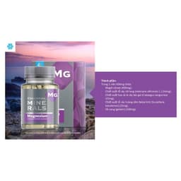Thực phẩm bổ sung Essential Minerals Magnesium giúp giảm căng thẳng và ngủ ngon, hộp 60 viên 4