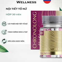 Thực phẩm Bảo Vệ Sức Khỏe Chronolong Siberian Wellness Hỗ trợ duy trì sức khỏe, trẻ đẹp cho phụ nữ Hộp 30 viên 5