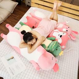 Thú Bông Ôm Khổng Lồ Siêu Mềm – Thỏ Ôm/Khủng Long Ôm/Pony Ôm – Size 80cm/1m/1m2 - MIU GẤU XINH 1