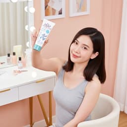 Kem chống nắng Kumano Hatomugi SPF50 + PA ++++ nâng tông, dưỡng ẩm da 70g - xanh bạc hà 6