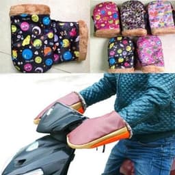 [Hàng Đẹp ] Găng Tay Đi Xe Máy Có Lót Nỉ Giữ Ấm Mùa Đông TUNGVU Cho Nam Và Nữ - Bao Tay 3