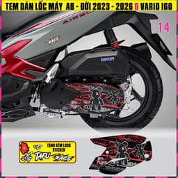 Tem Dán Lốc Máy Xe AB AIRBLADE Đời 2023 Đến 2028. Mẫu Cực Mới Rất Đẹp 8