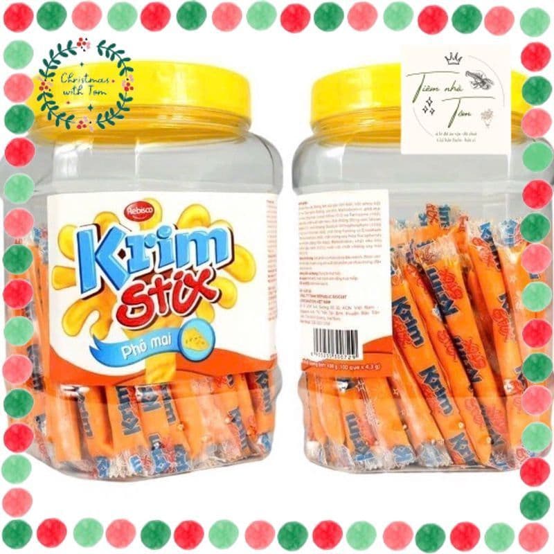 Hộp 100c Kẹo Mềm Krim Stix