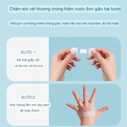 Hộp 60 băng cá nhân trong suốt tàng hình – chống thấm nước, bám dính tốt VINBEO-[DA99] 6